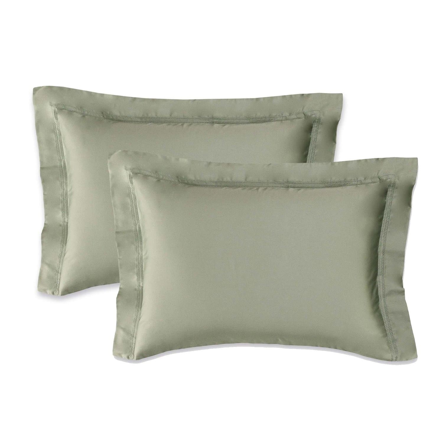 Kit 2 Fronhas Galieno 300 Fios Trussardi Pistacchio 50 x 70