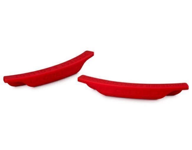 Kit 2 Protetores de Silicone para Tampa Le Creuset — Vermelho
