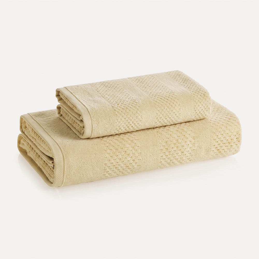 Kit Banhão e Rosto 100% Algodão Fio Zero Twist Roma Ráfia