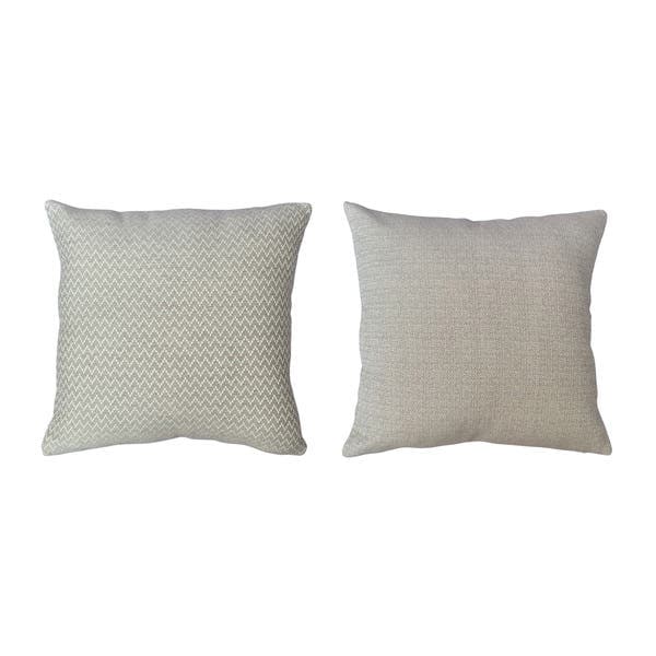 Kit Capa de Almofada Quadrado Linex Tecido Terracota 45x45 cm