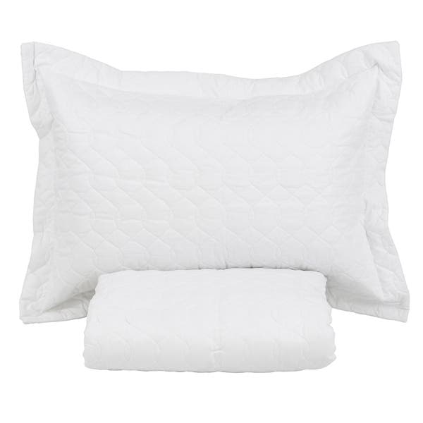 Kit Cobre Leito 2 Peças Premier Solteiro Branco