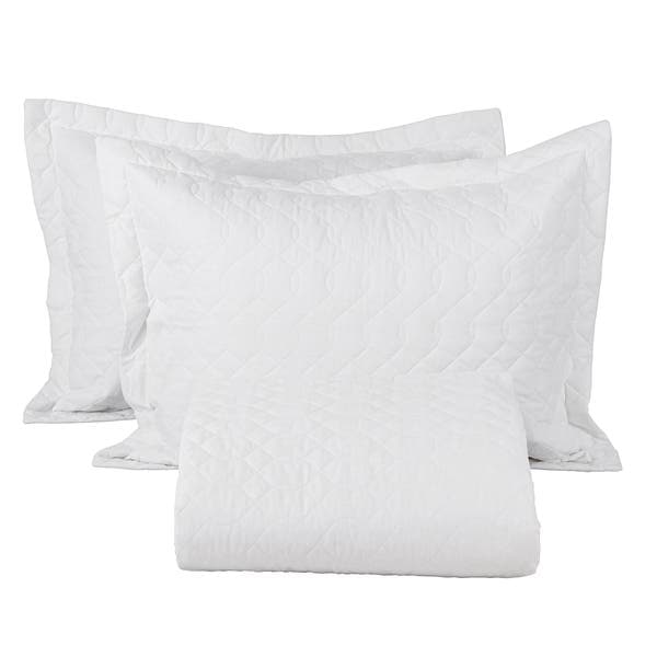 Kit Cobre Leito 3 Peças Premier Casal Branco