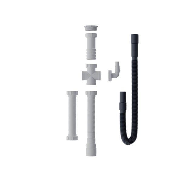 Kit conexão para Máquina Lavar 40cm Blukit