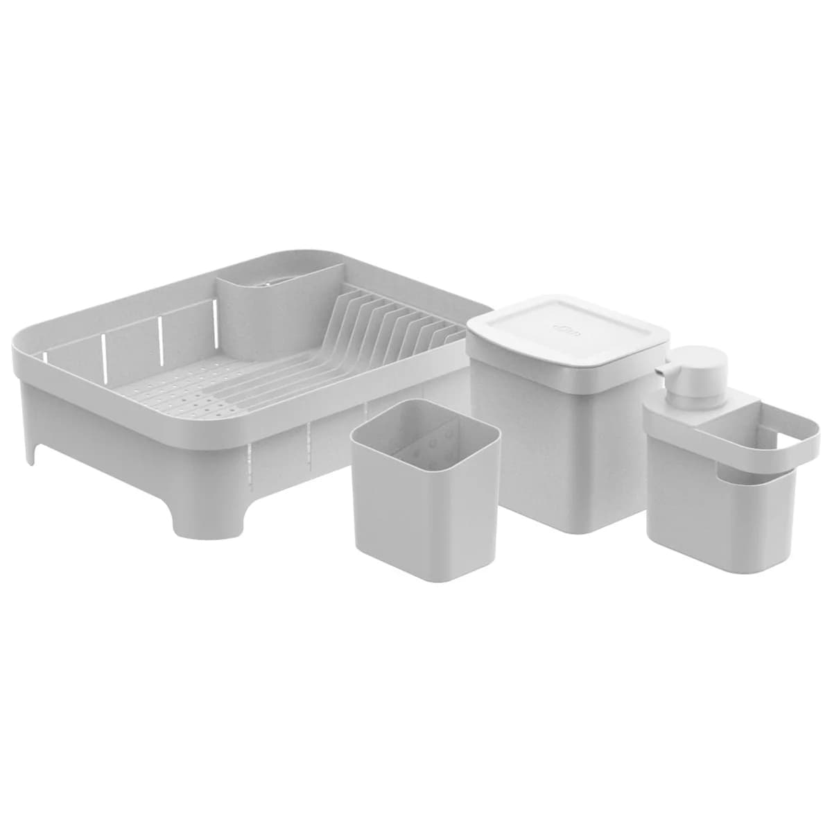 Kit de Organização Sobre a Pia Ou 4 Unidades Linha Trium — Branco