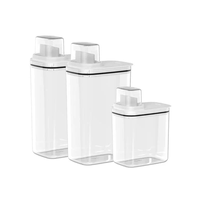 Kit Dispenser Ou 3 peças Linha Flow — Branco