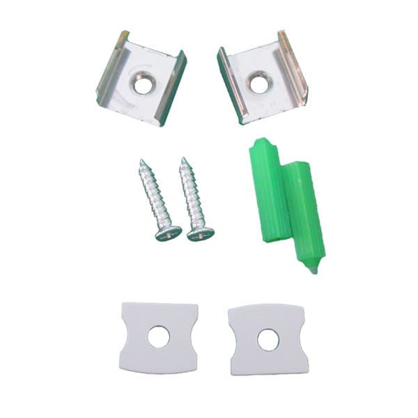 Kit Fixação para Perfil 12mm Sobrepor LM2525 Luminatti