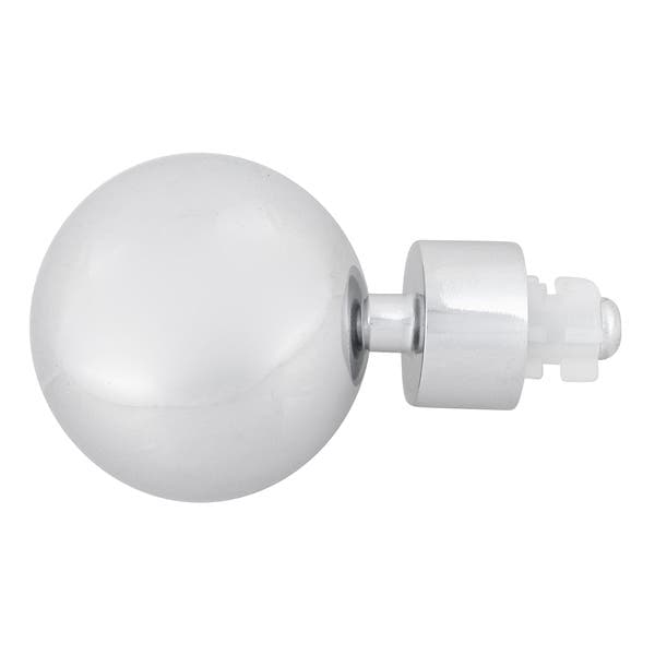 Kit Ponteira Vic Bola Cromo Brilhante 20mm 2 peças Inspire