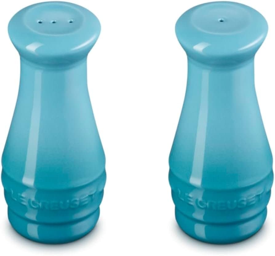 Kit Saleiro e Pimenteiro Azul Caribe - Le Creuset