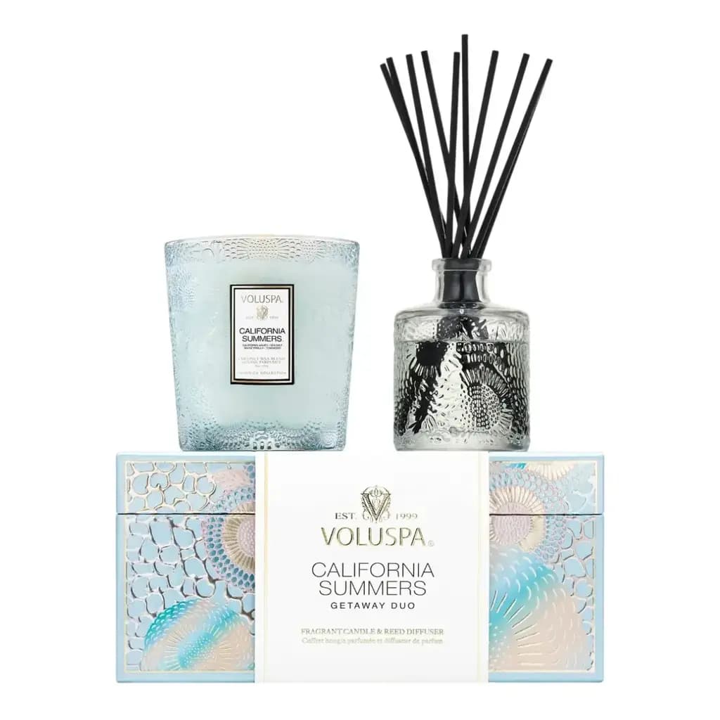 Kit Vela 60h e Difusor 100ml California Summer Voluspa