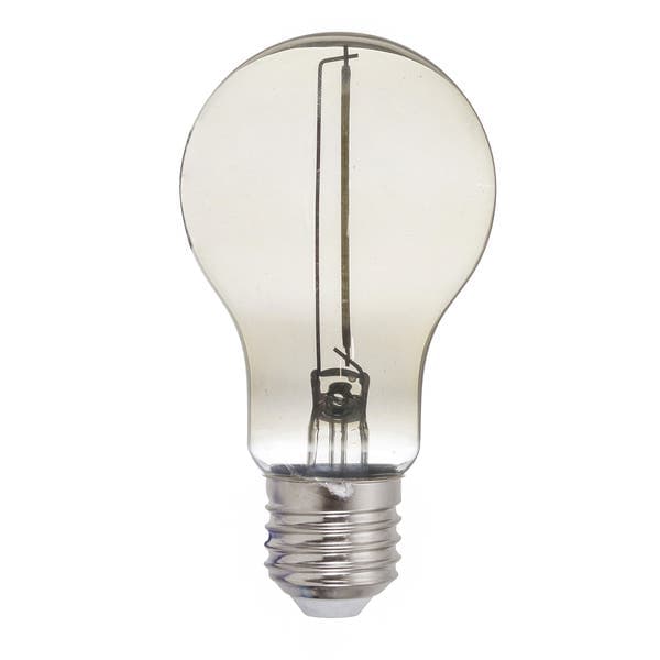 Lâmpada de LED Filamento E27 Bulbo 1W 50lm Luz Rosa Bivolt Elgin