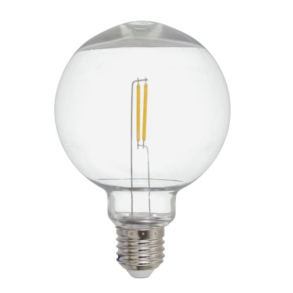 Lâmpada de LED Filamento E27 Bulbo 2W 110lm Luz Amarela 127V Lexman