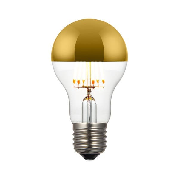 Lâmpada de LED Filamento E27 Bulbo 6W 480lm Luz Amarela Bivolt Gmh