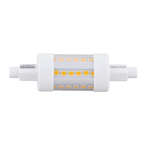 Lâmpada de LED R7s Palito 5W Luz Amarela Bivolt Luminatti