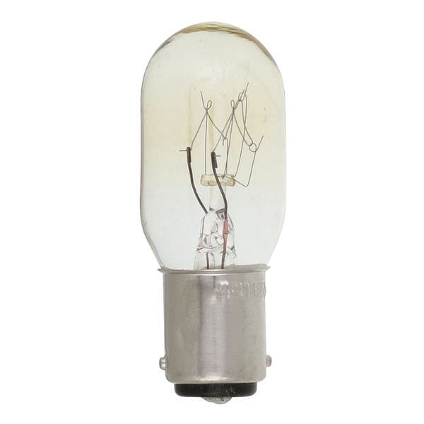 Lâmpada Incandescente BA15d Tubular 15W Luz Amarela 220V Sadokin