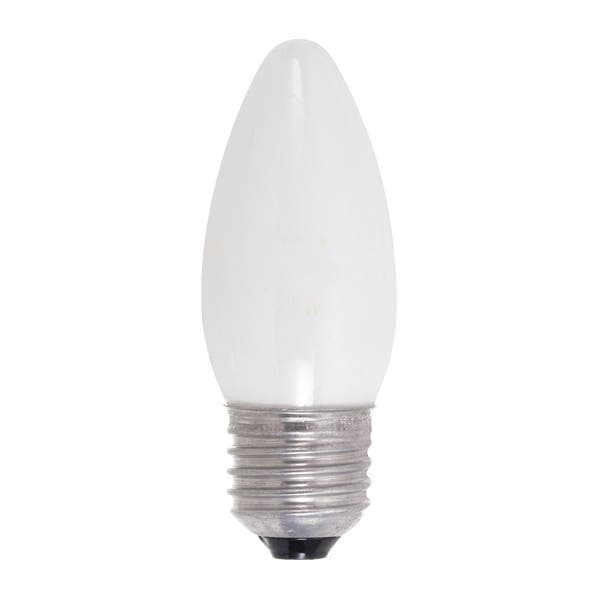 Lâmpada Incandescente E27 Vela 25W Luz Amarela 220V Sadokin