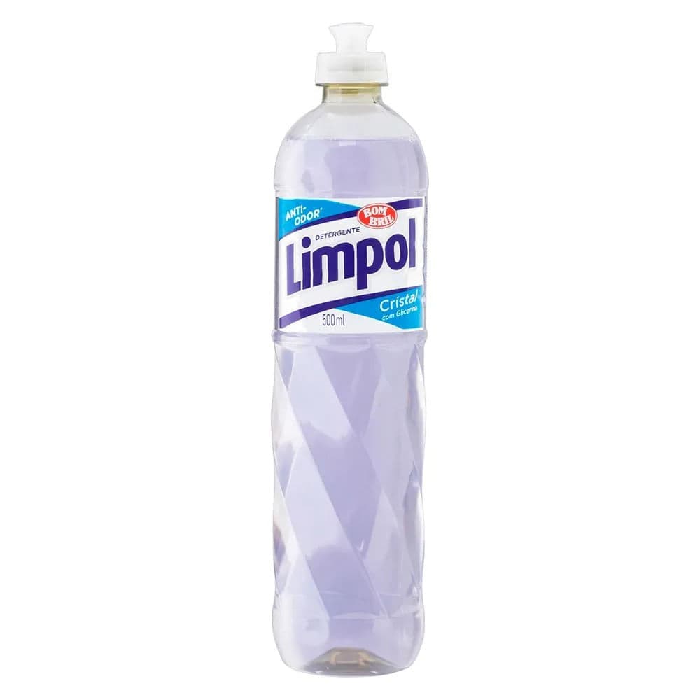 Lava-louças Limpol Líquido Cristal 500mL - Bombril