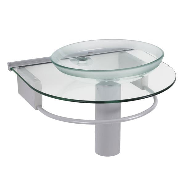 Lavabo para Banheiro com Cuba 50cm Silver Jade Cris Metal