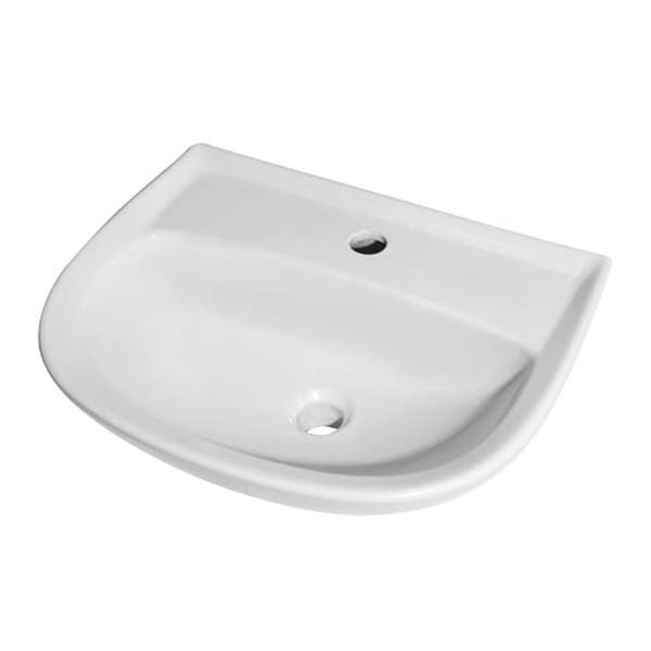 Lavatório para Coluna Oval 18x55x47cm Gelo Vogue Plus Deca