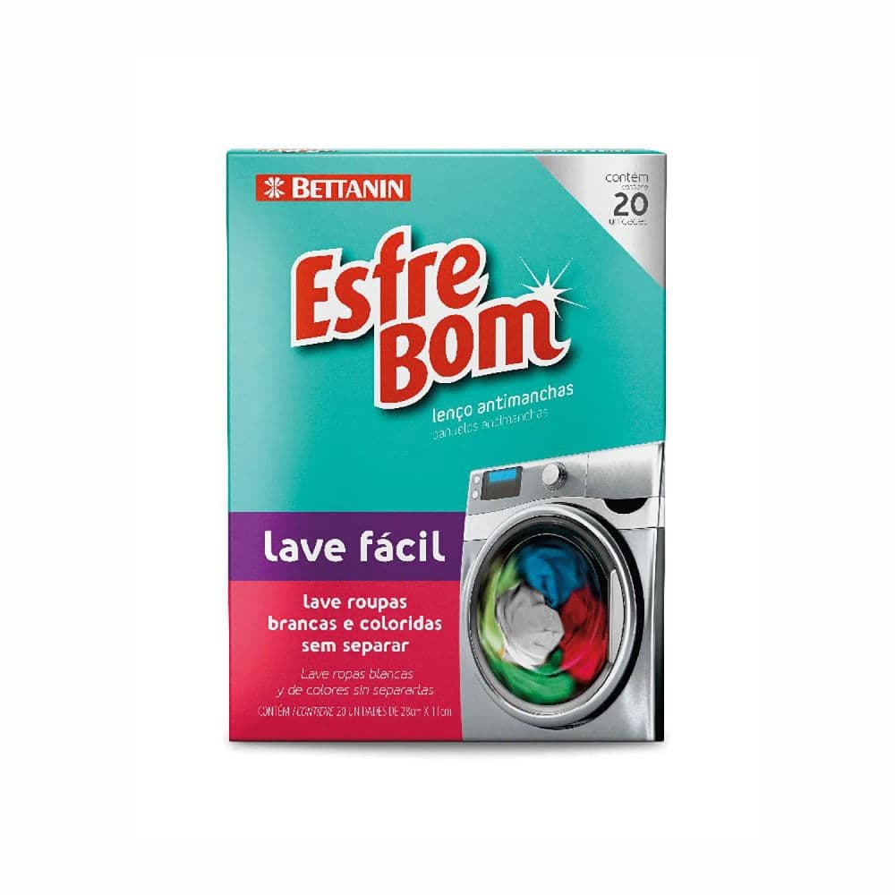 Lenço Antimanchas Esfrebom 20 Peças - Bettanin