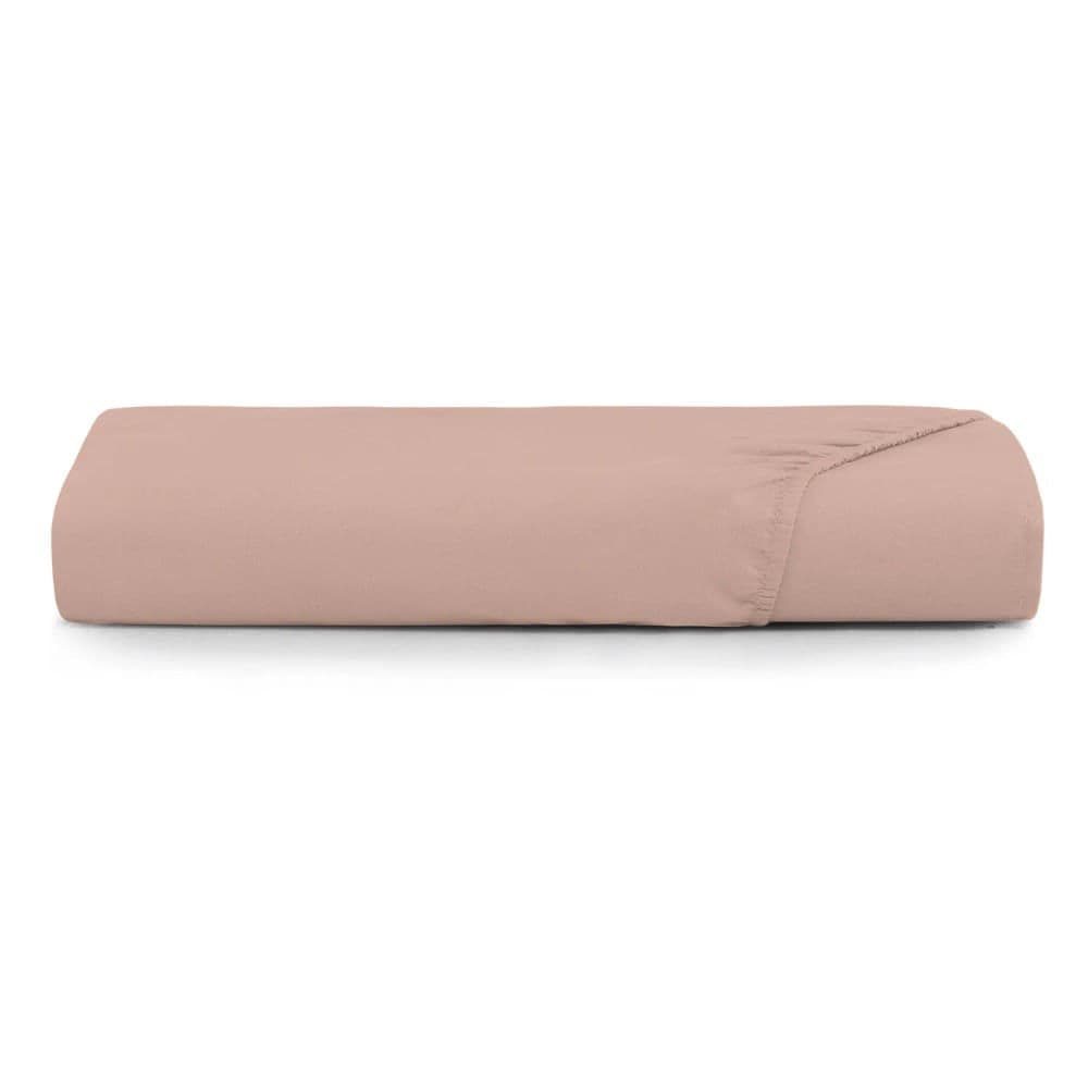 Lençol com Elástico de Solteiro Rosa Lunar - Altenburg