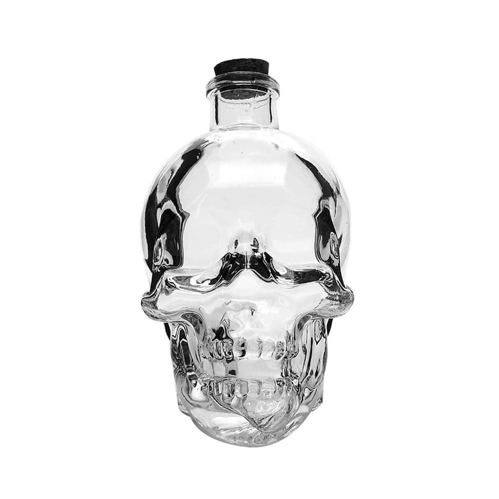 Licoreira Caveira 400mL Transparente - Tuut