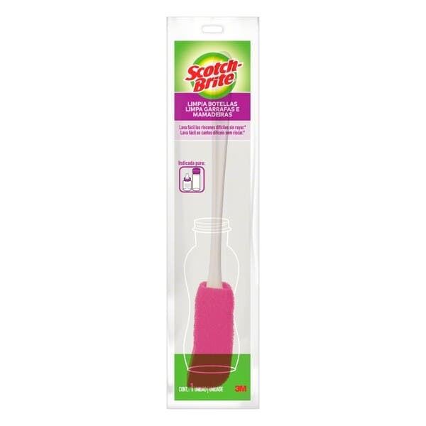 Limpador para Garrafas e Mamadeiras Scotch Brite