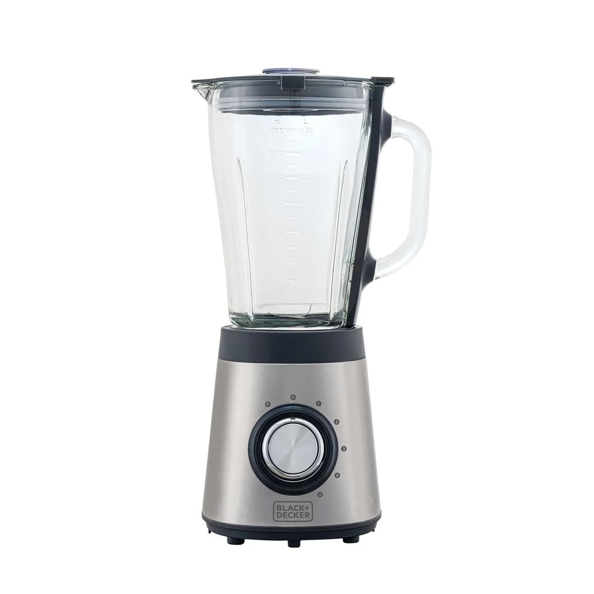 Liquidificador 5v Gourmand Gris Inox - Black&decker — Liquidificador 5v Gourmand Gris Inox - Black&decker · Ref. 35272