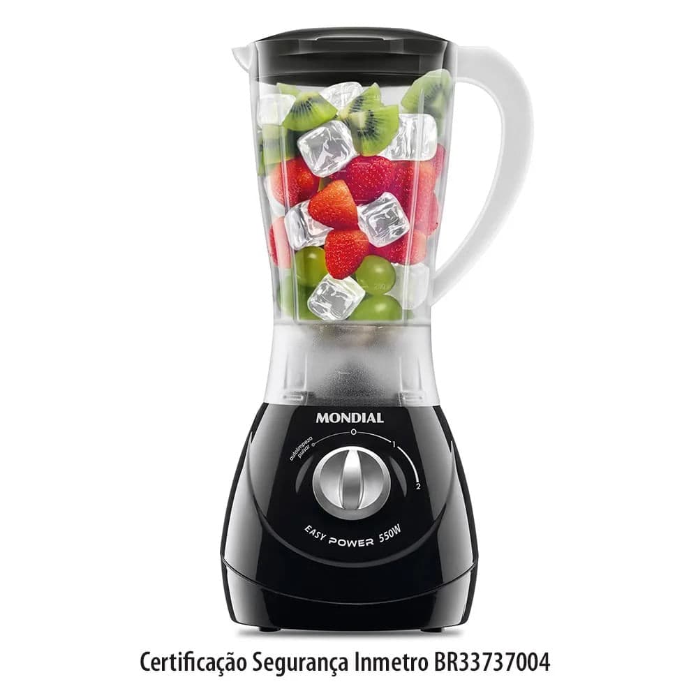 Liquidificador Mondial Easy Power Preto