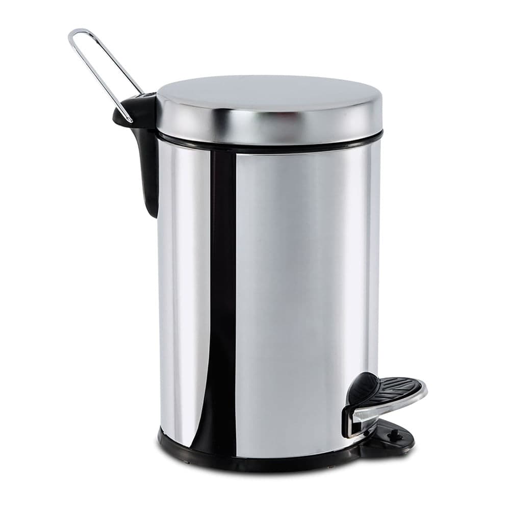 Lixeira com Pedal 3l Inox - Brinox