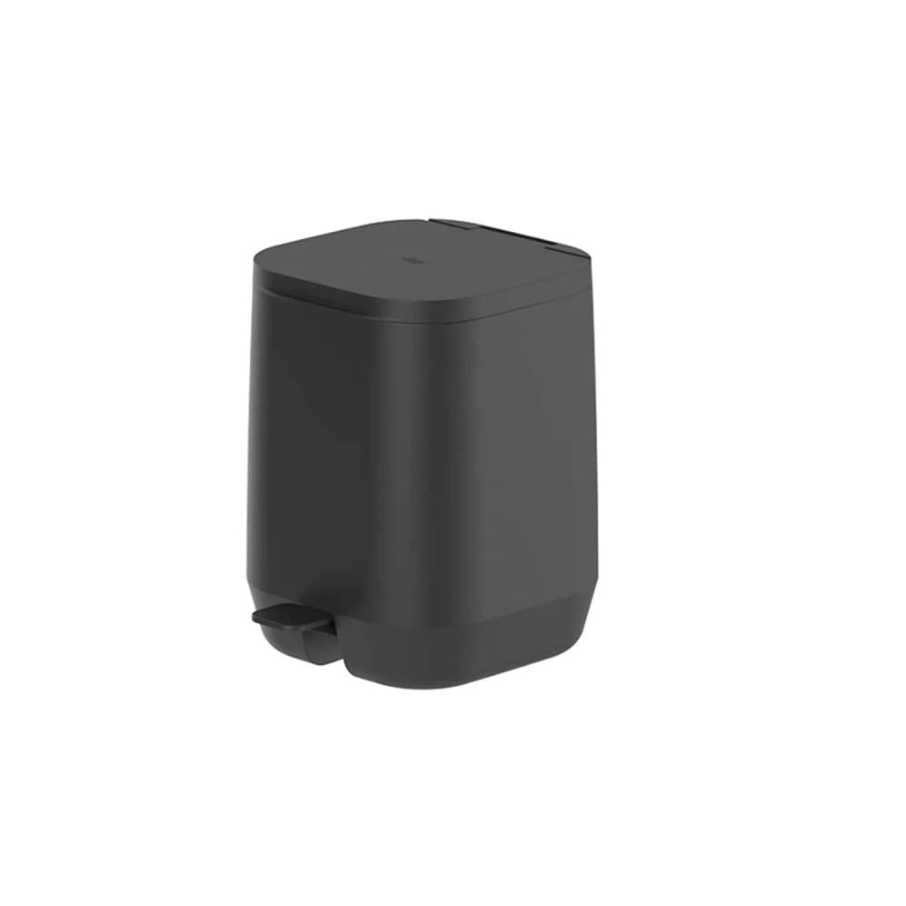 Lixeira com Pedal Aura Preto 6l - Ou