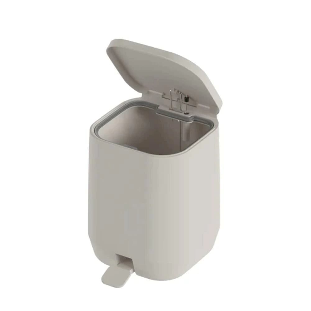 Lixeira com Pedal ou Aura Bege 6l