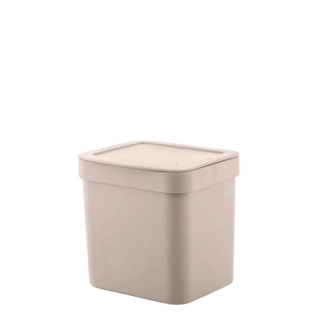 Lixeira de Pia ou Trium Bege 2,5l