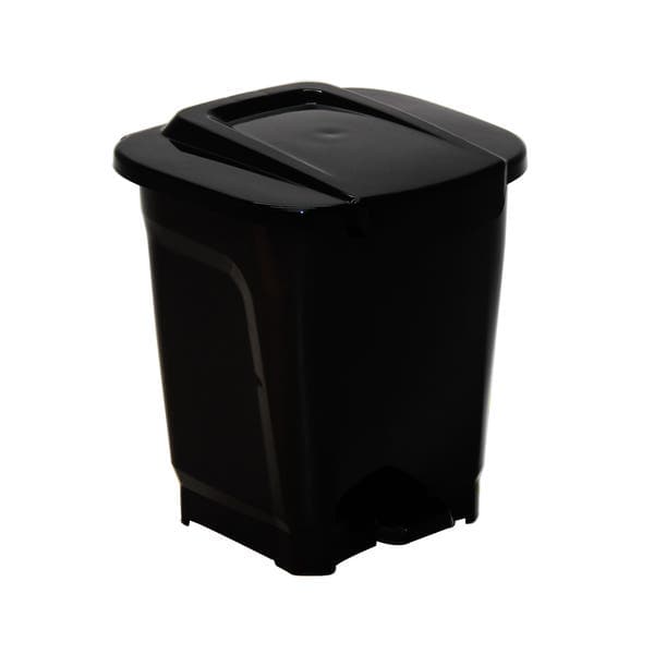 Lixeira Multiuso 15L Plástico Preto com Pedal T-Force Tramontina