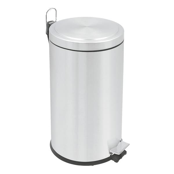 Lixeira Multiuso 20L Metal Cinza com Pedal Teec Tramontina
