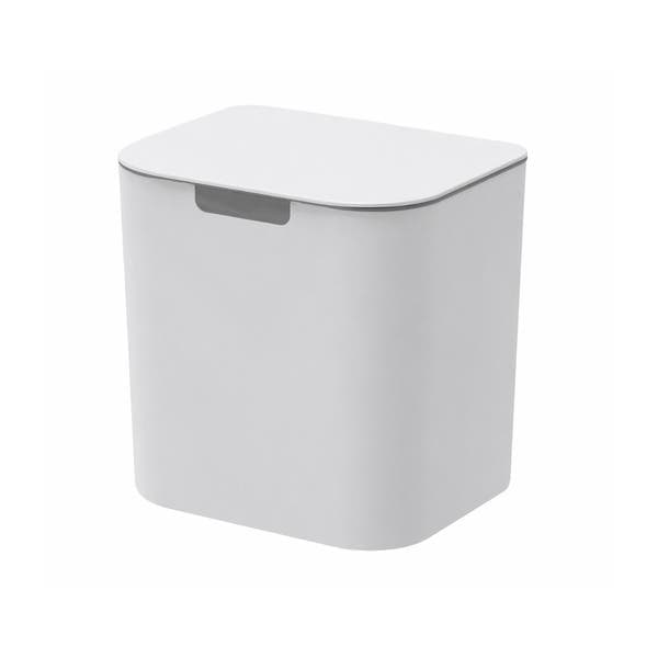 Lixeira para Cozinhas 5L Plástico Manual Branco OU