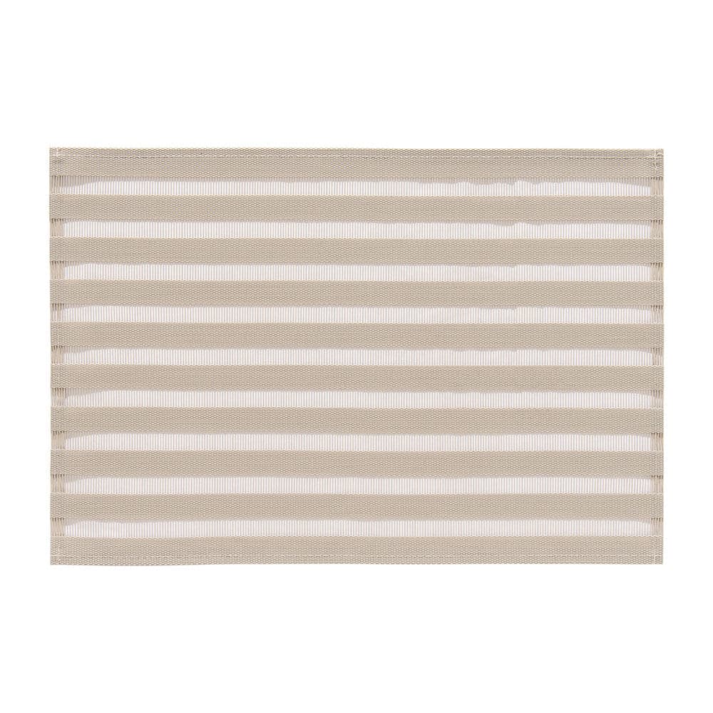 Lugar Americano Rayas Taupe - Copa&cia