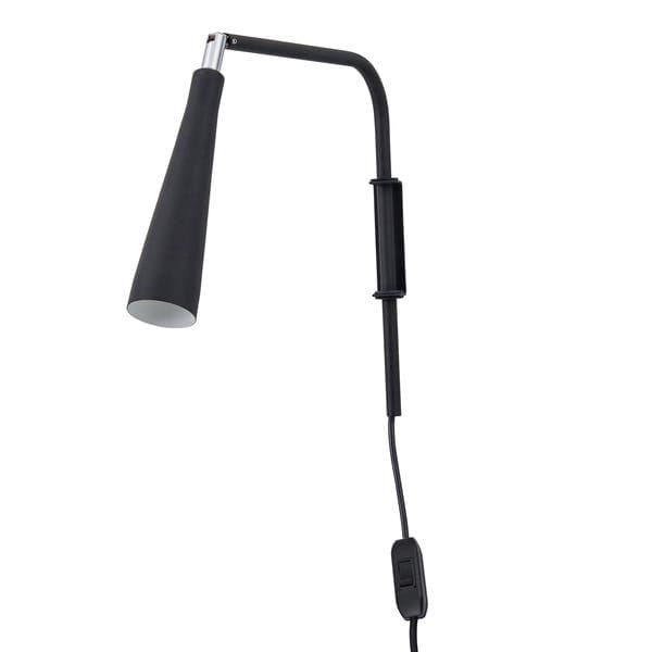Luminária de Mesa Preto Metal Tube Blumenau Iluminação