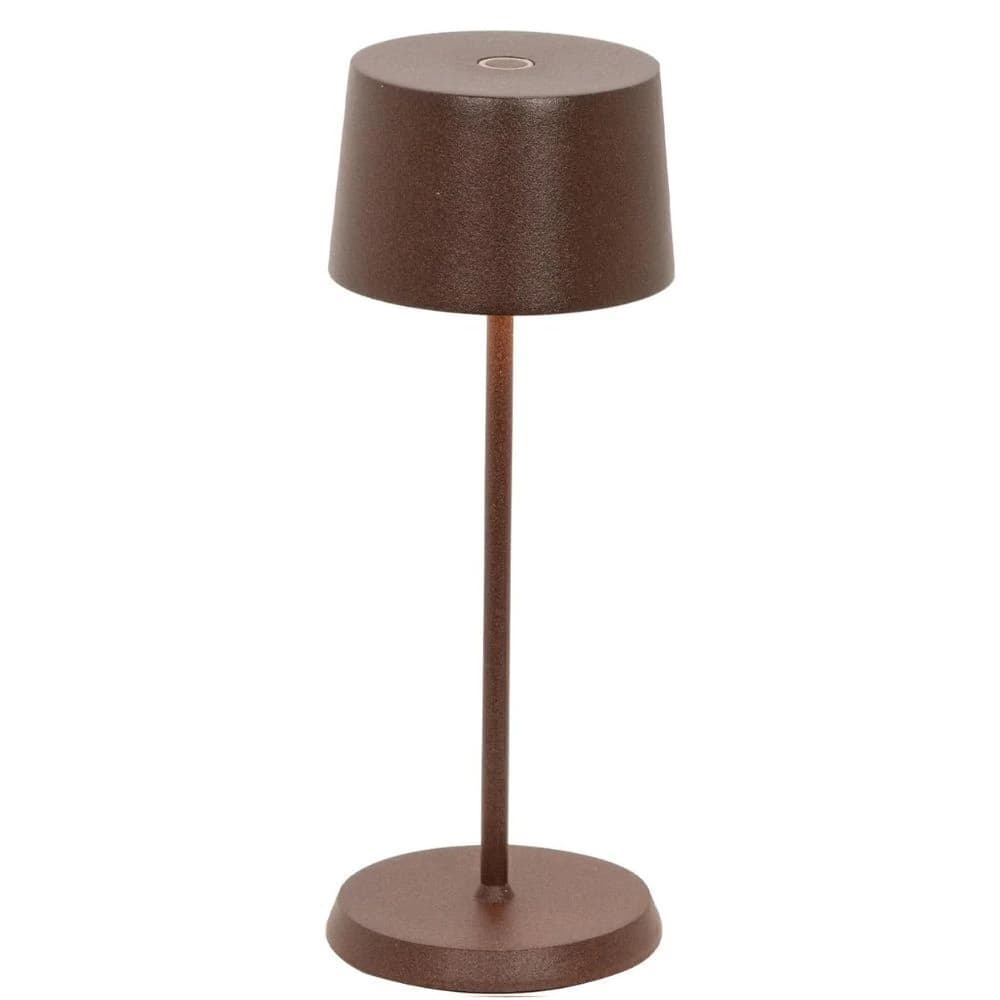 Luminária de Mesa Zafferano Olivia Micro Corten 20cm