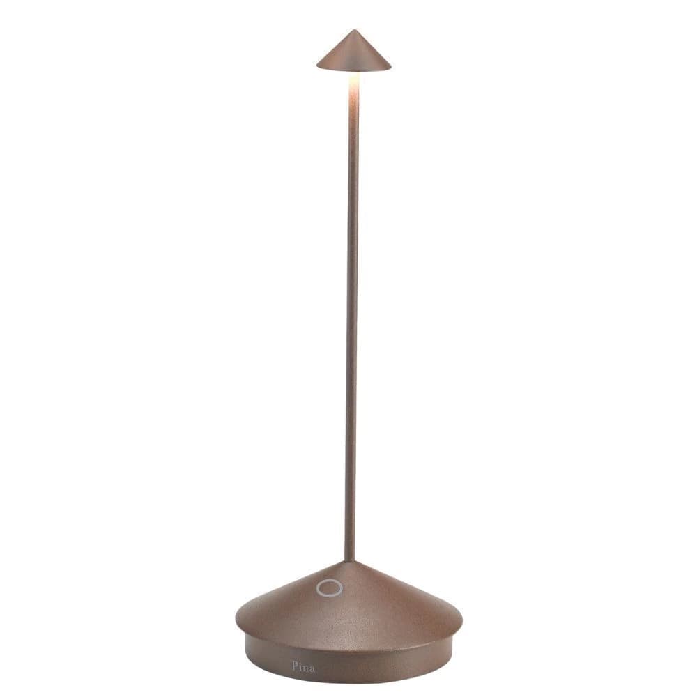 Luminária de Mesa Zafferano Pina Pro Corten 29cm