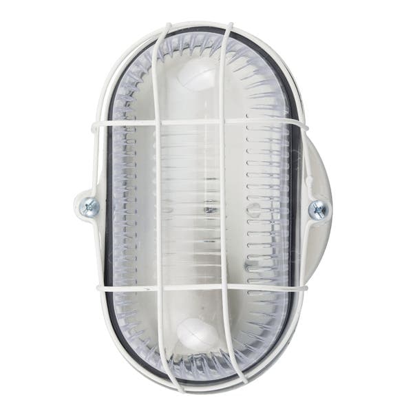Luminária Tartaruga E27 Metal Branco M.A. Luz