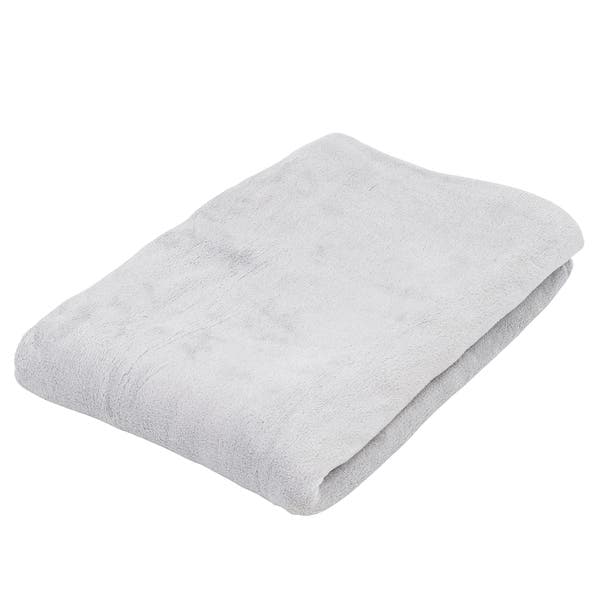 Manta para Sofá Fleece Casal Cinza 1,80x2,20 m Andreza Enxovais