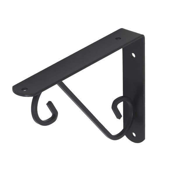 Mão Francesa 3F Col Volute 14x19cm Preta