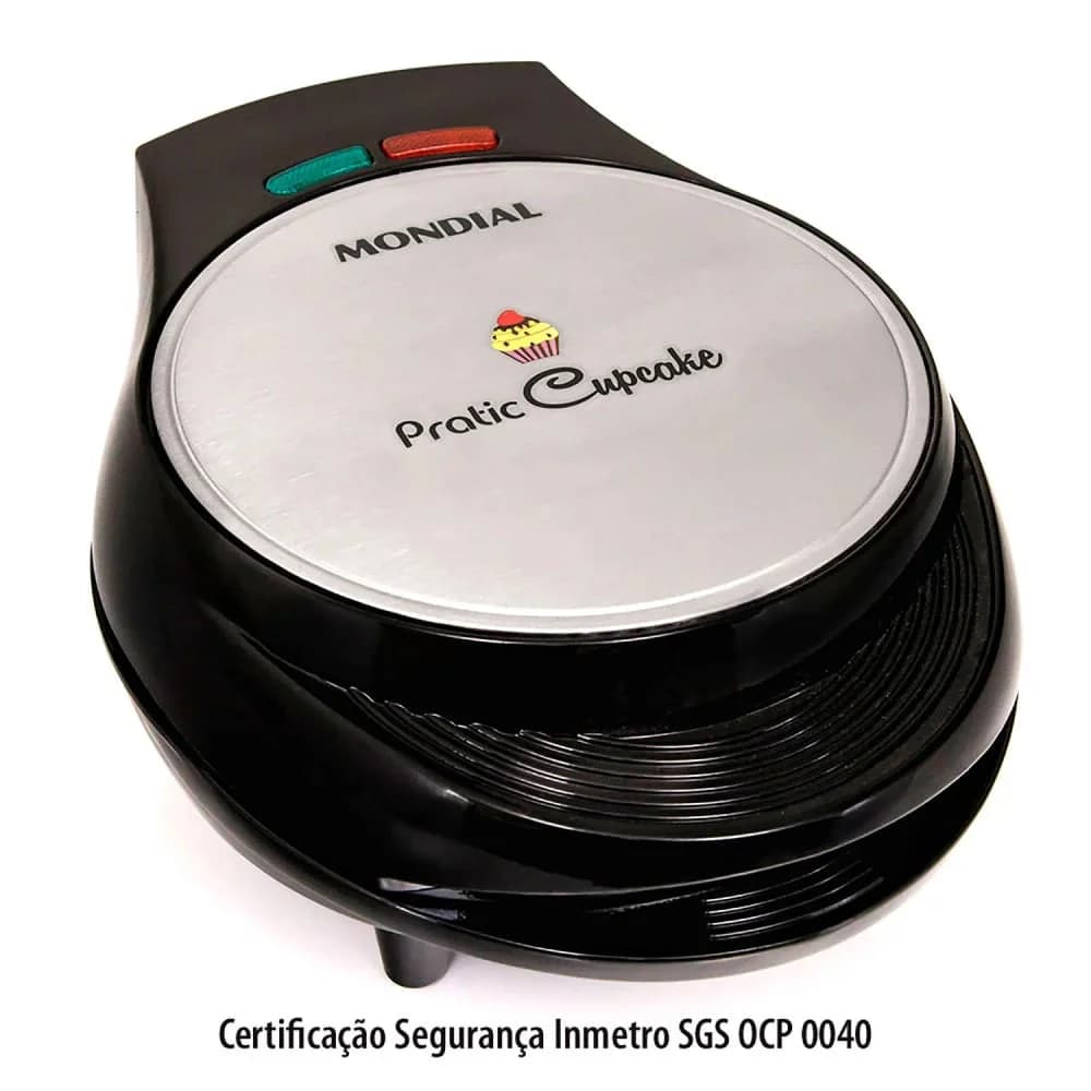 Máquina de Cupcake Mondial Maker Pratic Ck-01 — Máquina de Cupcake Mondial Maker Pratic Ck-01 · Ref. 7524