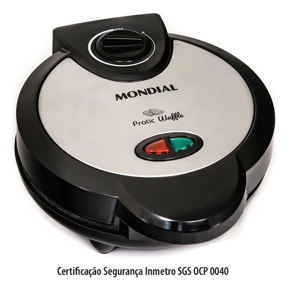 Máquina de Waffle Pratic - Mondial — Máquina de Waffle Pratic - Mondial · Ref. 4472
