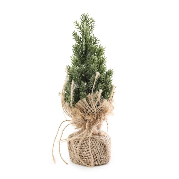 Mini Árvore de Natal Pinheiro Verde 17cm Cromus