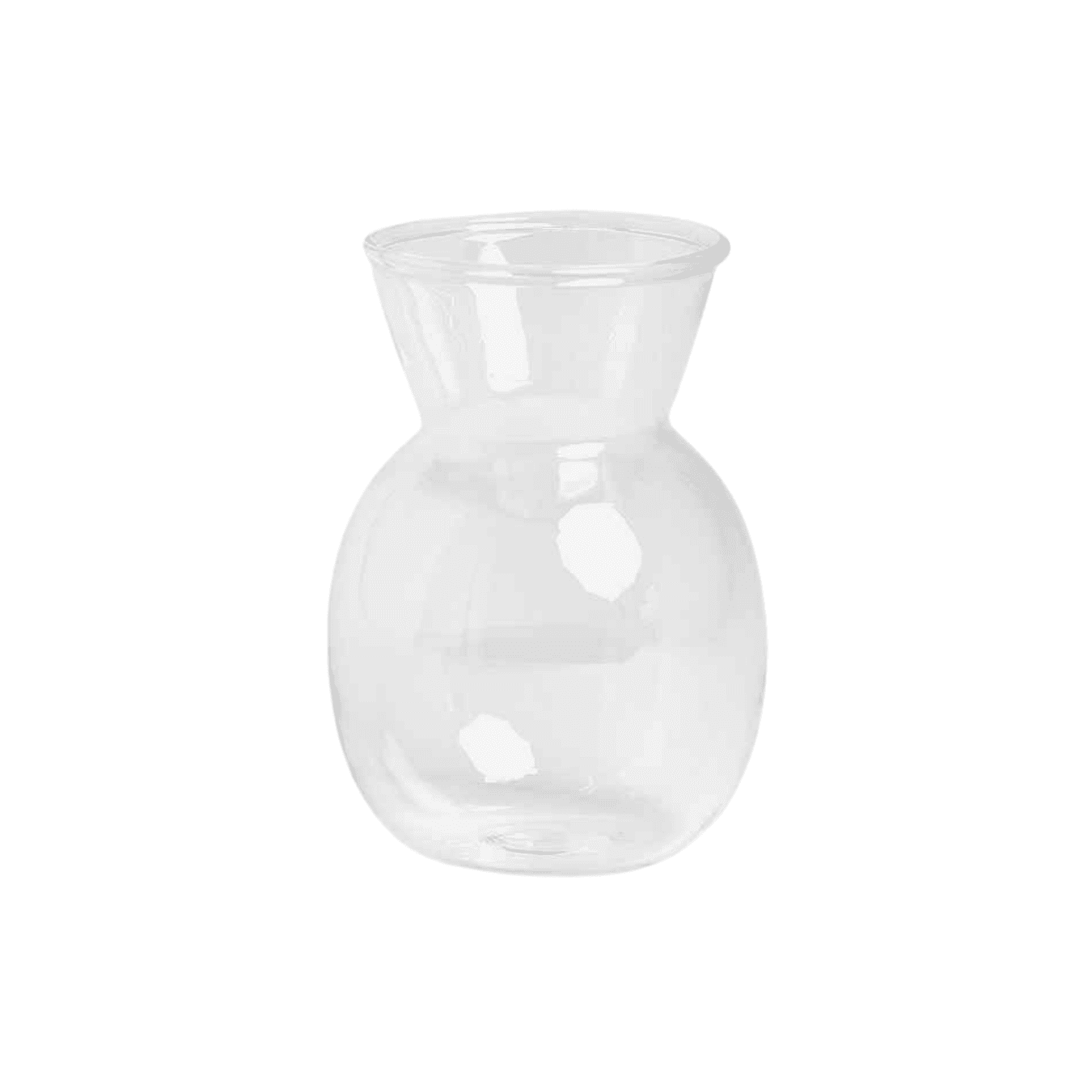 Mini Vaso de Mesa em Vidro Manu Fisch