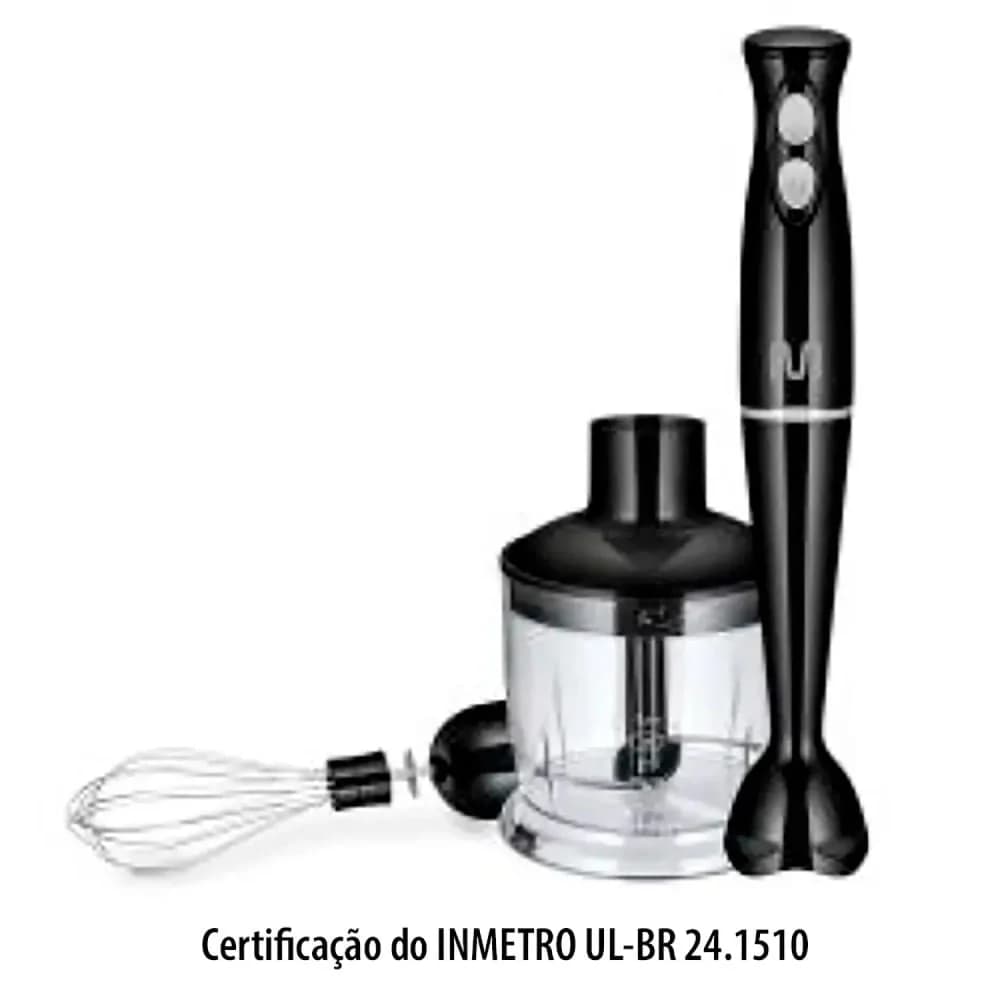 Mixer 3 em 1 Gourmet Preto - Multi — Mixer 3 em 1 Gourmet Preto - Multi · Ref. 36026