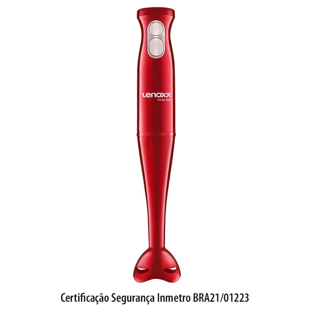 Mixer Facile Vermelho - Lenoxx — Mixer Facile Vermelho - Lenoxx · Ref. 27566
