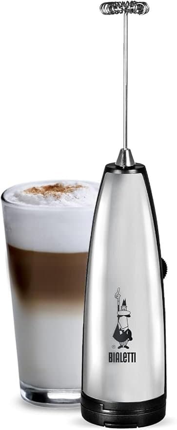 Mixer Portátil Espumador de Leite em Aço Inoxidável - Bialetti