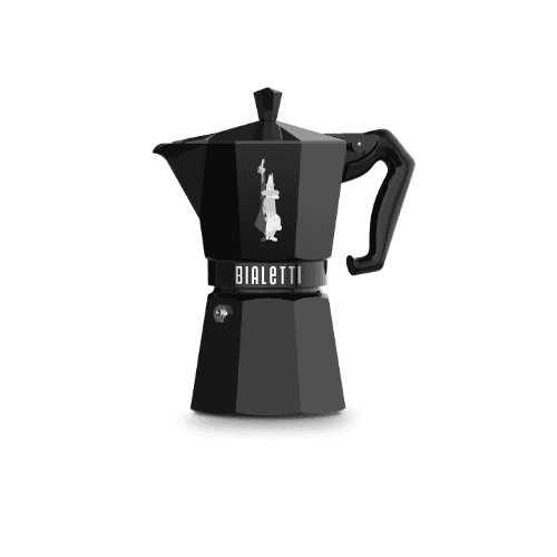 Moka Express Exclusive 6 Xicaras Preta - Bialetti